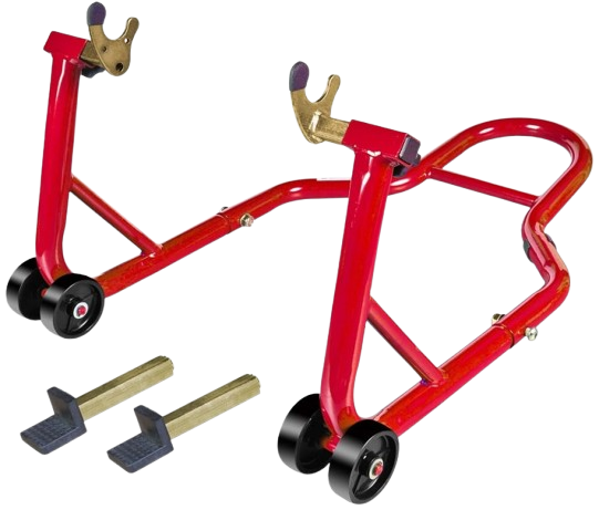 Jack Boss Motorcycle Stand Rear Combo Wheel Lift Stands, 500Lbs Capacity,Swingarm Spool Paddock Stands for Sport Bike,Fit for Yamaha Honda Kawasaki